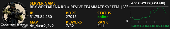 RBY.WESTARENA.RO # REVIVE TEAMMATE SYSTEM | VIP FREE