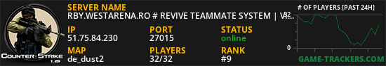 RBY.WESTARENA.RO # REVIVE TEAMMATE SYSTEM | VIP FREE